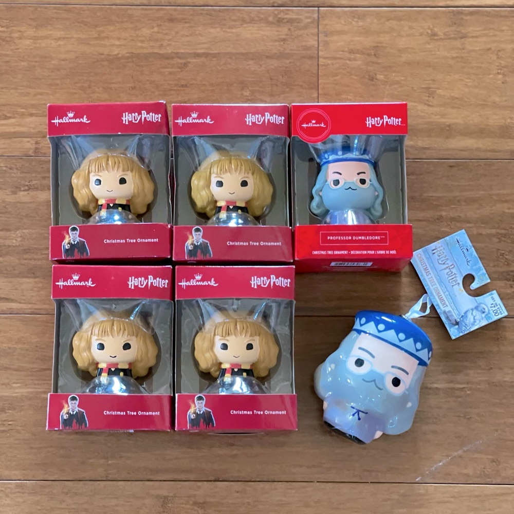 Hallmark X Harry Potter Ornament Lot